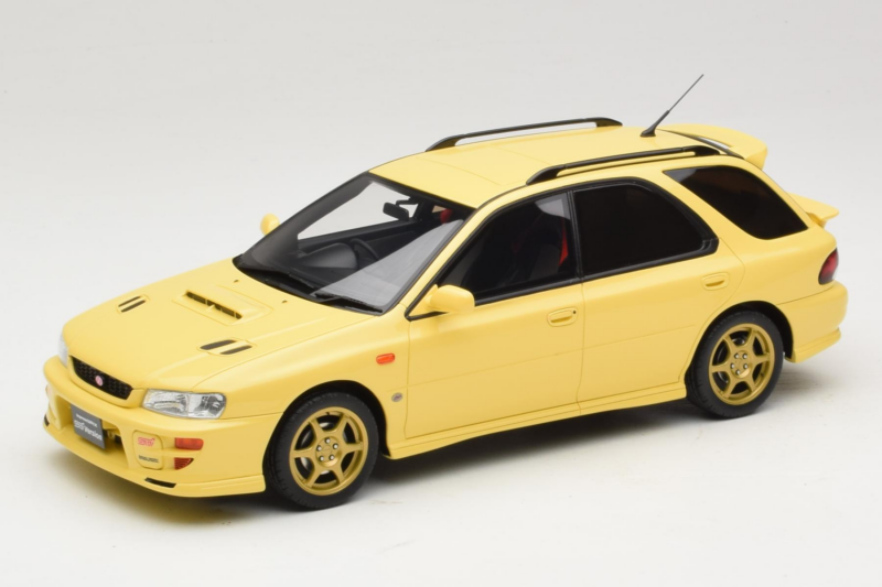 Subaru Impreza WRX STI Version VI Sport Wagon Cashmere Yellow Otto 1:18 OT1198 Metalli