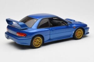 Subaru Impreza WRX Type R Sininen AUTOart 1:18 78612 Metalli — kuva 3 / 8