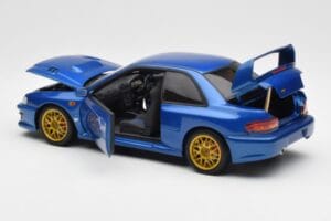 Subaru Impreza WRX Type R Sininen AUTOart 1:18 78612 Metalli — kuva 5 / 8