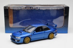Subaru Impreza WRX Type R Sininen AUTOart 1:18 78612 Metalli — kuva 8 / 8