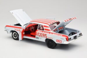 Dodge 330 Super Stock Ramchargers NHRA 1964 Highway 61 1:18 50044 Metalli — kuva 5 / 8
