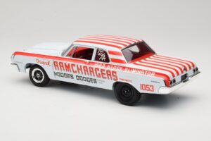 Dodge 330 Super Stock Ramchargers NHRA 1964 Highway 61 1:18 50044 Metalli — kuva 7 / 8