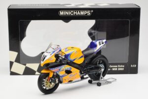 Suzuki GSX-R 1000 Team Alstare Corona Extra T. Corser WSB 2005 Minichamps 1:12 122052211 Metalli — kuva 6 / 6