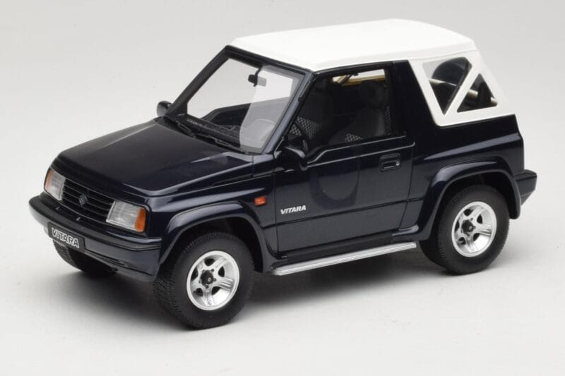 Suzuki Vitara Cabrio JLX Deep Blue Pearl Metallic Otto 1:18 OT492 Hartsi
