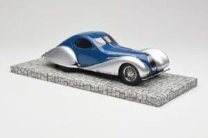 Talbot-Lago T150 C-SS Coupe Sininen Hopea Minichamps 1:18 107117122 Hartsi — kuva 4 / 6