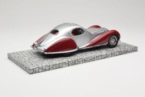 Talbot-Lago T150 C-SS Coupe Hopea Punainen Minichamps 1:18 107117121 Hartsi — kuva 2 / 6