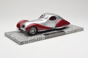 Talbot-Lago T150 C-SS Coupe Hopea Punainen Minichamps 1:18 107117121 Hartsi
