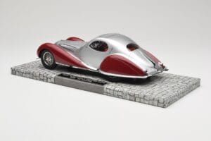 Talbot-Lago T150 C-SS Coupe Hopea Punainen Minichamps 1:18 107117121 Hartsi — kuva 5 / 6
