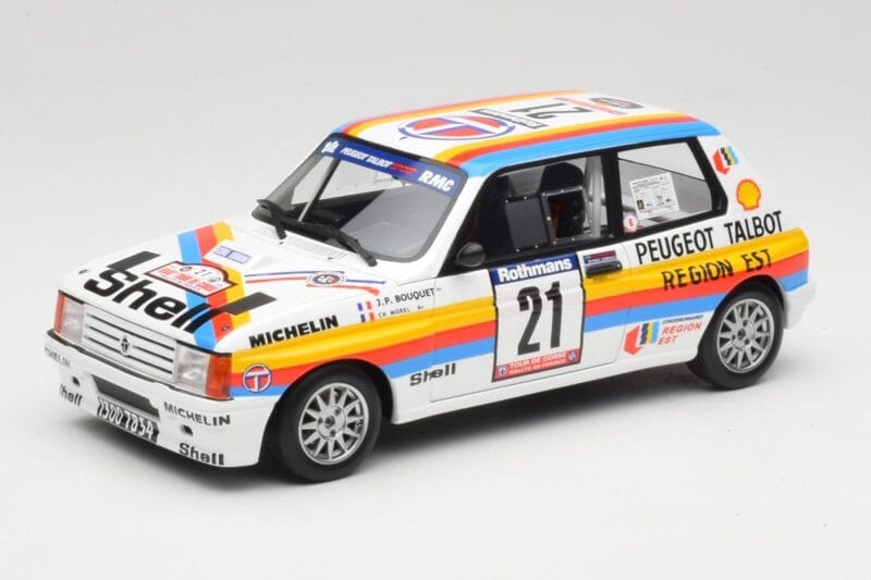 Talbot Samba Rallye Group B #12 J-P. Bouquet Tour de Corse 1985 Otto 1:18 OT1116 Hartsi