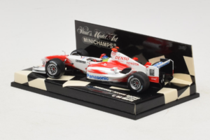 Toyota TF104 Panasonic #16 C. da Matta Panasonic Toyota Racing 2004 Minichamps 1:43 400040016 Metalli — kuva 3 / 5