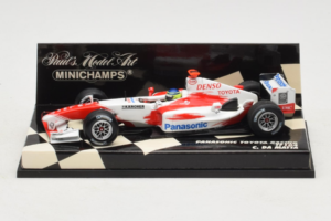 Toyota TF104 Panasonic #16 C. da Matta Panasonic Toyota Racing 2004 Minichamps 1:43 400040016 Metalli