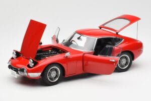 Toyota 2000 GT Punainen AUTOart 1:18 78741 Metalli — kuva 2 / 8