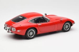 Toyota 2000 GT Punainen AUTOart 1:18 78741 Metalli — kuva 3 / 8