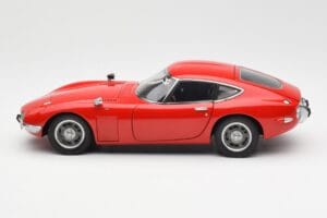 Toyota 2000 GT Punainen AUTOart 1:18 78741 Metalli — kuva 4 / 8