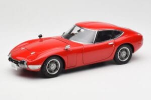 Toyota 2000 GT Punainen AUTOart 1:18 78741 Metalli