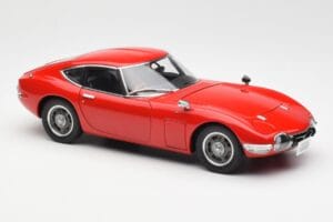 Toyota 2000 GT Punainen AUTOart 1:18 78741 Metalli — kuva 6 / 8
