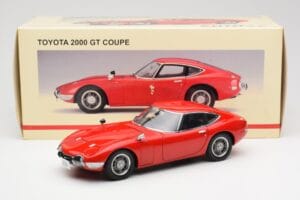 Toyota 2000 GT Punainen AUTOart 1:18 78741 Metalli — kuva 8 / 8