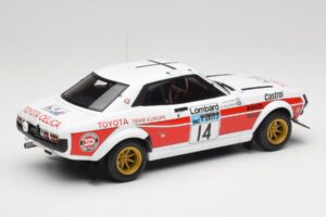 Toyota Celica 2000 GT RA21 #14 P-I. Walfridson RAC Rally 1977 IXO 1:18 18RMC189B Metalli — kuva 2 / 6