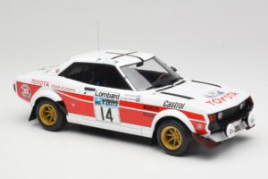 Toyota Celica 2000 GT RA21 #14 P-I. Walfridson RAC Rally 1977 IXO 1:18 18RMC189B Metalli — kuva 4 / 6