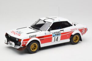 Toyota Celica 2000 GT RA21 #14 P-I. Walfridson RAC Rally 1977 IXO 1:18 18RMC189B Metalli