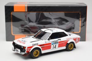 Toyota Celica 2000 GT RA21 #14 P-I. Walfridson RAC Rally 1977 IXO 1:18 18RMC189B Metalli — kuva 6 / 6