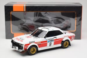 Toyota Celica 2000 GT RA21 #8 H. Mikkola / A. Hertz RAC Rally 1977 IXO 1:18 18RMC189A Metalli — kuva 6 / 6