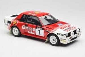 Toyota Celica Twin-Cam Turbo Team Belga #1 J. Kankkunen / F. Gallagher Haspengouw Rally 1995 Otto 1:18 OT1143 Hartsi — kuva 4 / 6