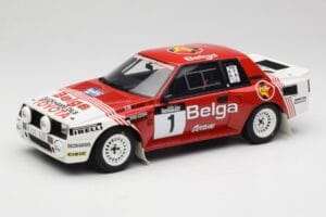 Toyota Celica Twin-Cam Turbo Team Belga #1 J. Kankkunen / F. Gallagher Haspengouw Rally 1995 Otto 1:18 OT1143 Hartsi