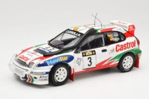 Toyota Corolla WRC #3 C. Sainz / L. Moya Safari Rally 1999 AUTOart 1:18 89982 Metalli