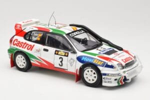 Toyota Corolla WRC #3 C. Sainz / L. Moya Safari Rally 1999 AUTOart 1:18 89982 Metalli — kuva 6 / 8