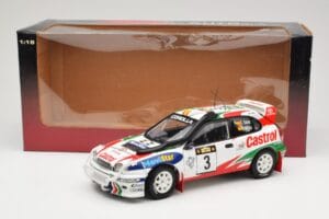Toyota Corolla WRC #3 C. Sainz / L. Moya Safari Rally 1999 AUTOart 1:18 89982 Metalli — kuva 8 / 8