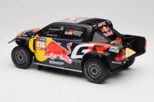 Toyota GR DKR Hilux Evo #216 S. Quintero / D. Zenz Rally Dakar 2024 IXO 1:18 18RMC238B Metalli — kuva 5 / 6