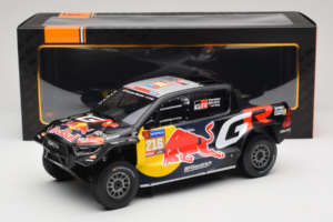 Toyota GR DKR Hilux Evo #216 S. Quintero / D. Zenz Rally Dakar 2024 IXO 1:18 18RMC238B Metalli — kuva 6 / 6