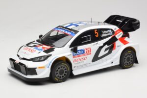 Toyota GR Yaris Rally1 #5 Toyota Gazoo Racing WRT S. Pajari / E. Malkonen Rally Finland 2024 IXO 1:18 18RMC217 Metalli