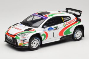 Toyota GR Yaris Rally2 #1 C. Ingram / R. Whittock Voyonic Grampian Forest Rally 2024 IXO 1:18 18RMC213 Metalli