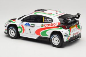 Toyota GR Yaris Rally2 #1 C. Ingram / R. Whittock Voyonic Grampian Forest Rally 2024 IXO 1:18 18RMC213 Metalli — kuva 5 / 6