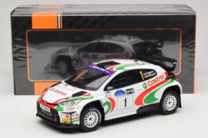 Toyota GR Yaris Rally2 #1 C. Ingram / R. Whittock Voyonic Grampian Forest Rally 2024 IXO 1:18 18RMC213 Metalli — kuva 6 / 6