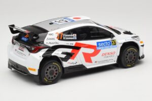 Toyota GR Yaris Rally2 #37 Y. Yamamoto Rally Finland 2024 IXO 1:18 18RMC212A Metalli — kuva 2 / 6