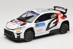 Toyota GR Yaris Rally2 #37 Y. Yamamoto Rally Finland 2024 IXO 1:18 18RMC212A Metalli
