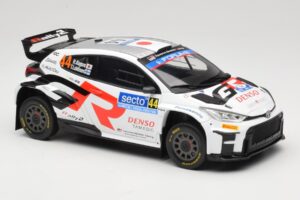 Toyota GR Yaris Rally2 #44 H. Kogure Rally Finland 2024 IXO 1:18 18RMC212B Metalli — kuva 4 / 6