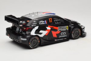 Toyota GR Yaris WRC #17 S. Ogier / V. Landais Rally Monte Carlo Winner 2025 IXO 1:18 18RMC229A Metalli — kuva 2 / 6