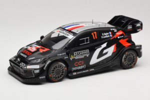 Toyota GR Yaris WRC #17 S. Ogier / V. Landais Rally Monte Carlo Winner 2025 IXO 1:18 18RMC229A Metalli