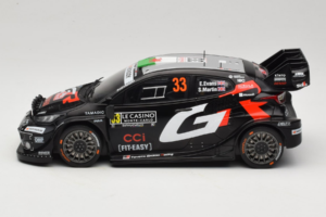 Toyota GR Yaris WRC #33 E. Evans / S. Martin Rally Monte Carlo 2025 IXO 1:18 18RMC229B Metalli — kuva 3 / 6