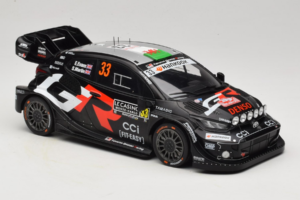 Toyota GR Yaris WRC #33 E. Evans / S. Martin Rally Monte Carlo 2025 IXO 1:18 18RMC229B Metalli — kuva 4 / 6