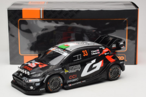 Toyota GR Yaris WRC #33 E. Evans / S. Martin Rally Monte Carlo 2025 IXO 1:18 18RMC229B Metalli — kuva 6 / 6
