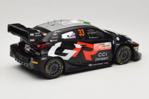Toyota GR Yaris Rally1 #33 E. Evans / S. Martin Rally Japan Winner 2024 IXO 1:18 18RMC227 Metalli — kuva 2 / 6