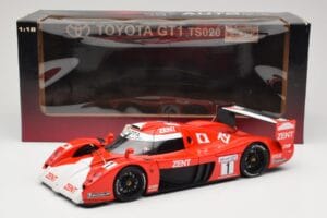 Toyota GT-One TS020 GT1 #1 M. Brundle / E. Collard / V. Sospiri 24 Hours of Le Mans 1999 AUTOart 1:18 89986 Metalli — kuva 6 / 6