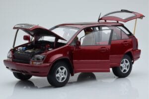 Toyota Harrier Punainen Metallic AUTOart 1:18 70035 Metalli — kuva 2 / 8