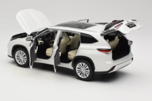 Toyota Highlander XU70 Valkoinen OEM 1:18 26071-2011 Metalli — kuva 5 / 8