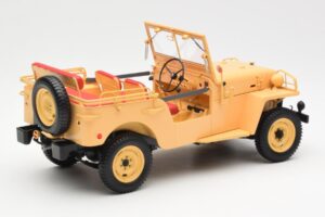 Toyota Land Cruiser BJ Beige Kyosho 1:18 08959BE Metalli — kuva 3 / 8
